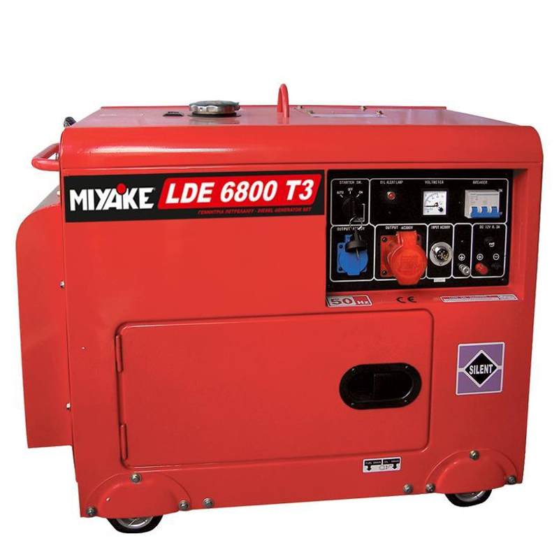 Γεννήτρια Πετρελαίου MIYAKE LDE 6800T3 Αθόρυβη 6.8kVA